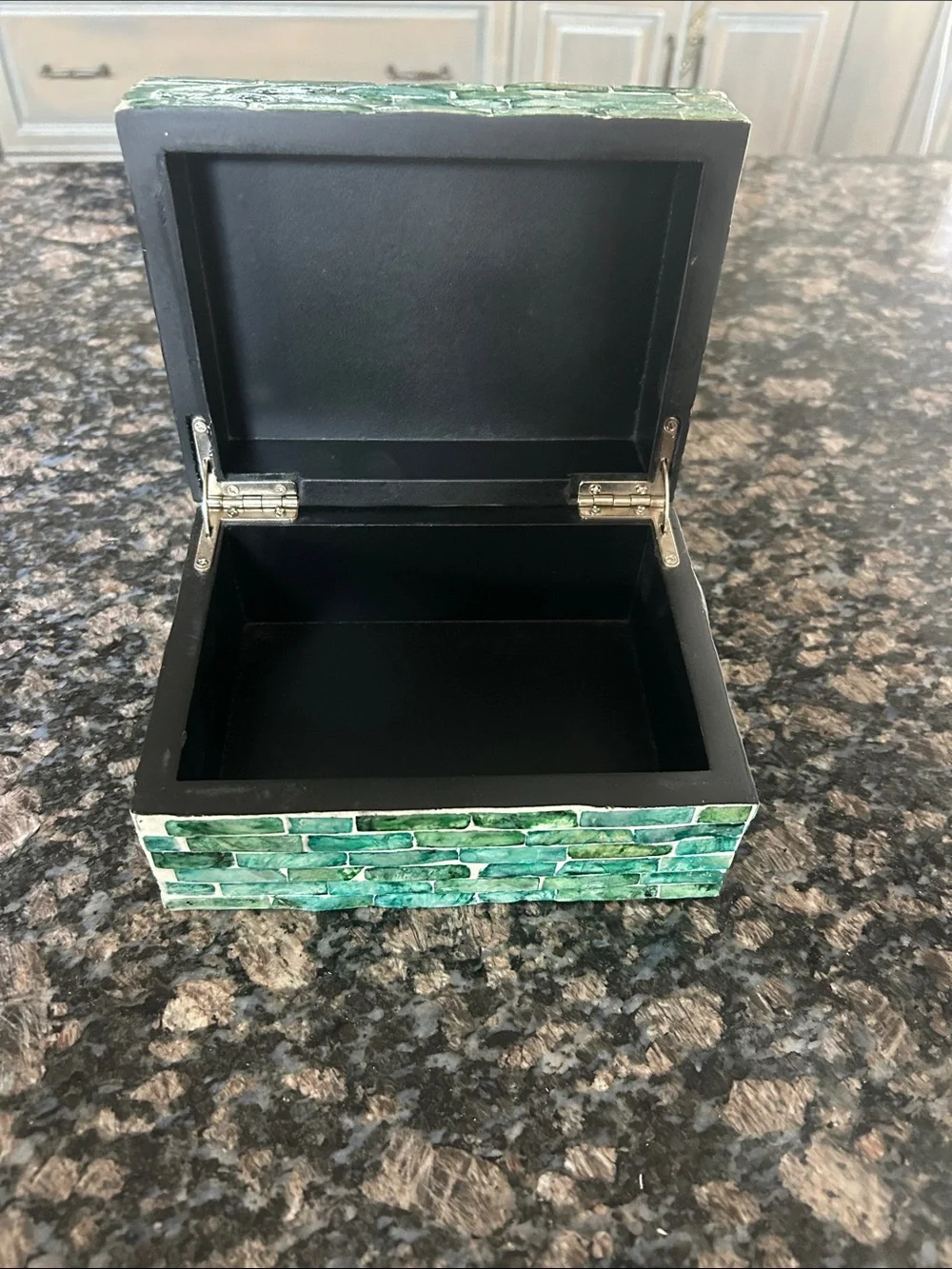 ASHLAND  TURQUOISE CAPUZ BOX TABLETOP DECOR NWT